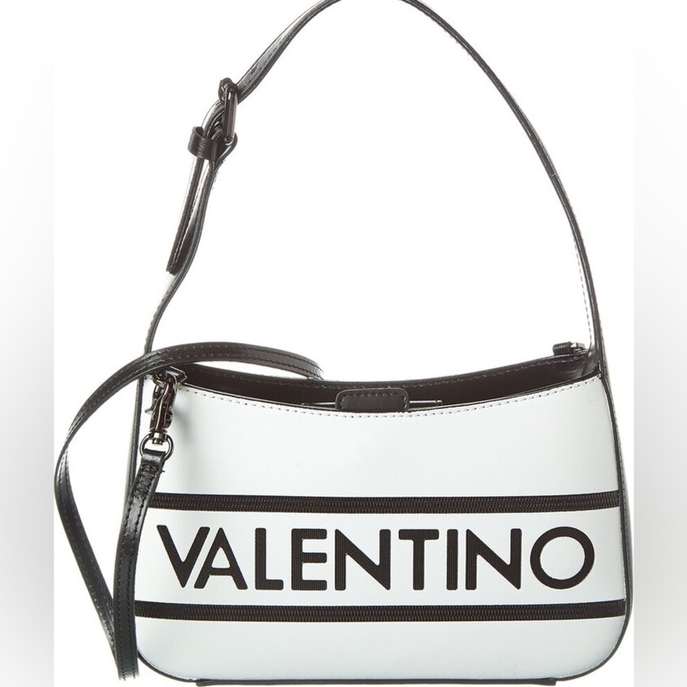Valentino white and black purse